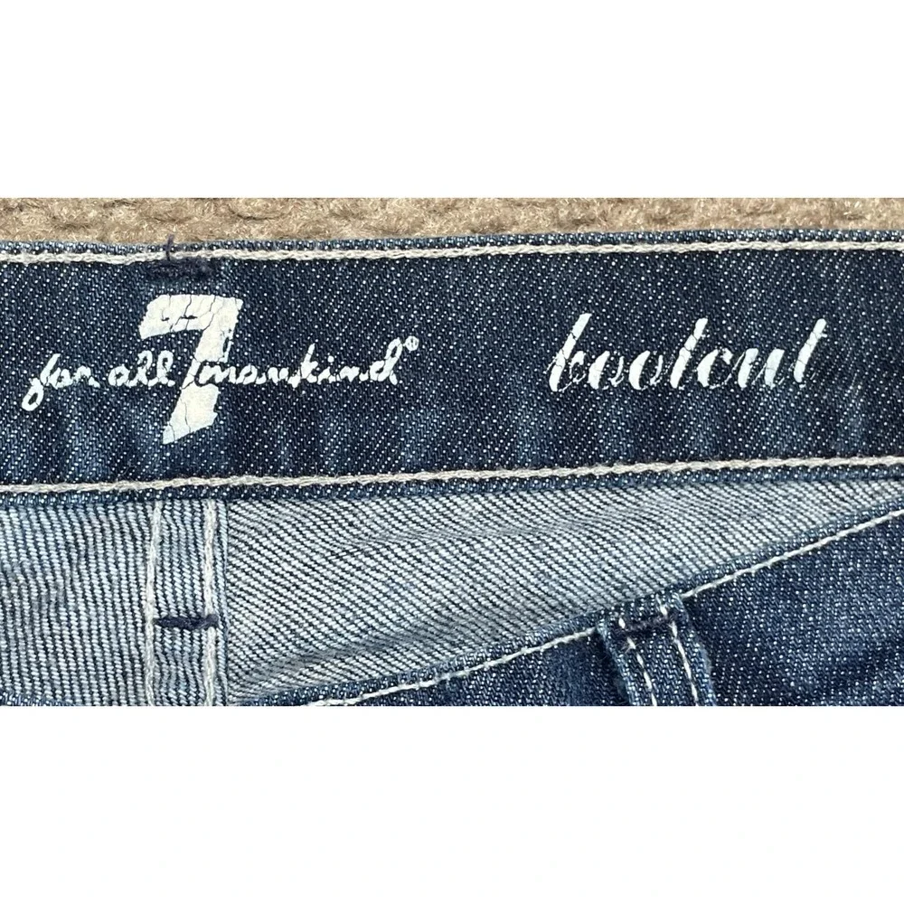 7 For All‎ Mankind Women's Embroidered Bootcut Jeans Size 32